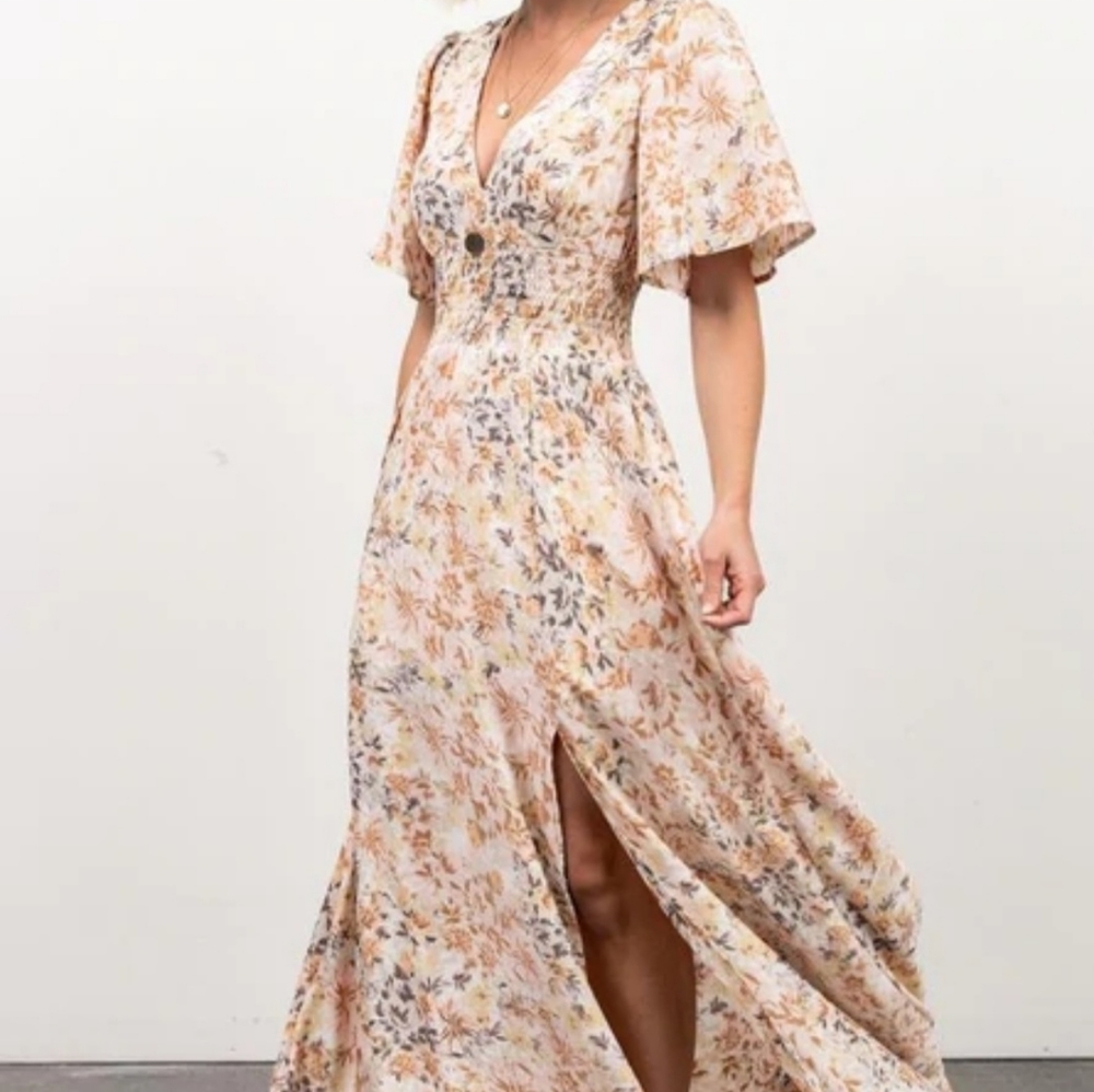 Baltic Born Verona Smocked Maxi Dress